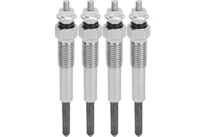 XIUGANPO Heater Glow Plug 4Pcs Engine Glow Plug ISUZU C240 C190 C201 C221 4BA1 D500 4FA1 12V High Compatibility, Long Lasting Performance High Compatibility Glow Plug Removal Tool