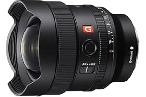 Sony SEL14F18GM–Obiettivo grandangolare premium 14 mm F1.8G Master per full frame e APS-C(attacco E-Mount, ideale per architettura e astrofotografia,compatibile con la serie A7, ZV-E10, A6400, A6700)