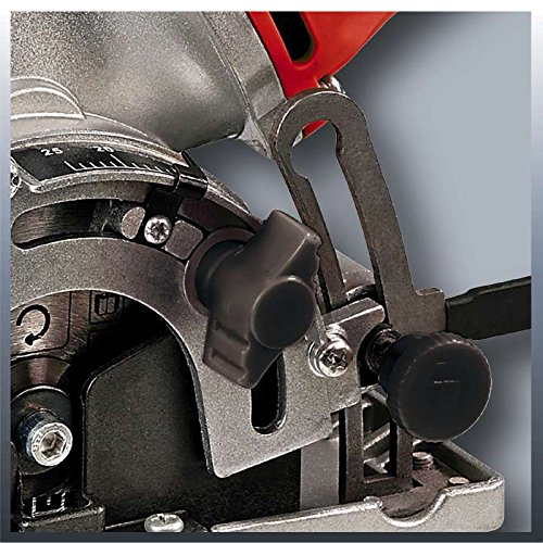 Einhell Mini-Handkreissägen Set TC-CS 860/1 (450 W, max. 23 mm, Sägeblatt Ø 85 mm, Absaugadapter, Parallelanschlag, 2 Sägeblätter, 1 Diamant-Trennscheibe, Führungsschiene, Koffer) - 9