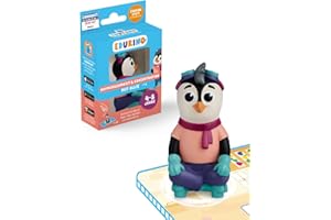 Edurino Figur Ollie Aufmerksamkeit & Konzentration ab 4 Jahren inkl. App | Innovatives und digitales Lernspiel | Aufmerksamkeit aufrechterhalten | Zuhören & Beobachten | Konzentration & Gehirntraining