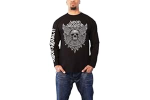 Amon Amarth Grey Skull (Black) Longsleeve