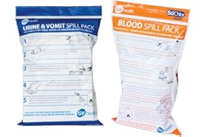 GV Health Biohazard Spill Duo Pack - Blood & Urine/Vomit