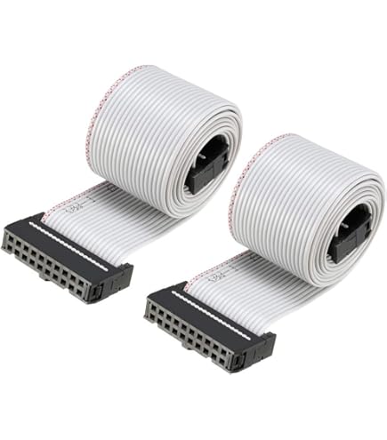 Sourcing Map IDC Cavo A Nastro Piatto A 50 Pin 128 Cm Lunghezza 2,54 Mm Passo Tipo-C - Foto 2