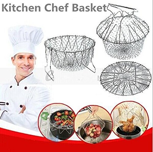 JERN Kitechen Chef Basket Cooker Strainer 12 in 1 Kitchen Tool Cooks Net RS.340 (67.00% Off) - Amazon JERN Kitechen Chef Basket Cooker Strainer 12 in 1 Kitchen Tool Cooks Net RS.340 (67.00% Off) - Amazon