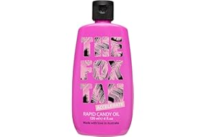 The Fox Tan - Rapid Candy Oil - Tanning Accelerator without Self-Tanner for the Body, Tanning Oil with Coconut, Almond and Jojoba Oil, 120 ml