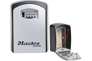 Master Lock Schlüsseltresor Extra Large, Wandhalterung, Aussen, 14.6 x 10.6 x 5.3 cm, Schlüsselsafe