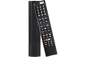 HJA TRADING Universal Bush TV Remote Control Replacement for Bush/Hitachi/Polaroid Smart TV’s (RC4848F) - Works Straight Away, No Setup Required - With NETFLIX/YouTube/Freeview Quick Access Buttons