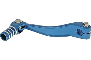 GLOBAL PARTS Gear Shift Lever Aluminum Blue for Derbi Ebe, Ebs, D50B0