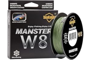 ‎SEAKNIGHT SeaKnight S9 9 Fach Angelschnur Geflochten Salzwasser 300M/500M PE Geflochtene Angelschnur 9 Stränge Karpfen Angelschnur Forelle 20-100LB