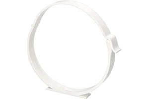 KOTARBAU® Obejma rurowa Ø 125 mm uchwyt do okrągłych rur wentylacyjnych