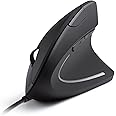 Anker Vertical Ergonomic Optical USB Wired Mouse 1000 / 1600 DPI 5 Buttons Vertical Mouse