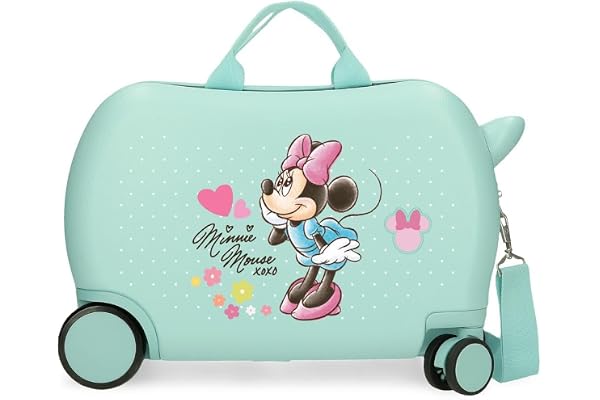 Joumma Disney Minnie Imagine barnresväska blå 45 x 31 x 20 cm hård ABS 24,6 L 1,8 kg 2 hjul bagage hand, Blå, barnresväska