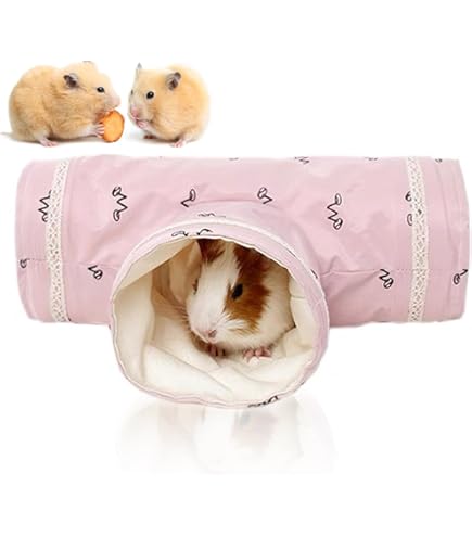Meerlaagse cavia-verstopplaats met trap en matten, extra groot cavia-slot, afneembare schuilplaats voor hamsters, konijnen en chinchilla's, afneembaar huis (groen