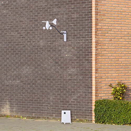 Smartwares kabelose 868 Mhz Wetterstation SHS-54000-EU mit Display und Thermo-/Hygro, Wind- und Regensensor; HomeWizard kompatibel - 3