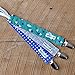 Pacifier Clip - 3 Pack, BOYS - Ziggy Baby 2-Sided Design, Pacifier Holder - Best Boys Pacifier Clip for Teething Ring, Soothie Pacifiers, Pacifers, Baby Bibs - Perfect Baby Shower Gift