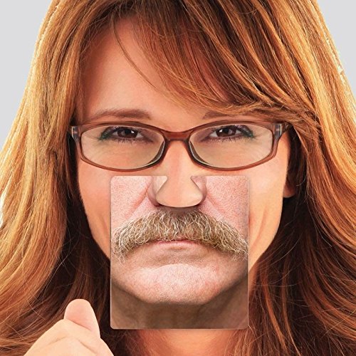 Face Mats Bierdeckel mit 40 lustigen Motiven – Gesichter Untersetzer Glasuntersetzer lustig Glas Untersetzer im 20er Set - 5