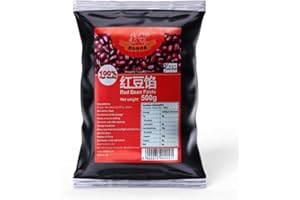 STARRY MART Honor Assorted Paste | Authentic Sweet Filling for Mooncakes, Pastries & Desserts | 400g-500g (Red Bean Paste 500g)