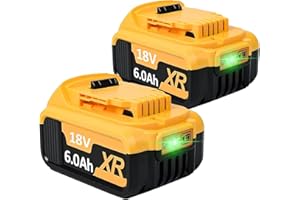 BONADGET 2X 18V replacement for battery for Dewalt 18V XR DCB182 DCB184 DCB200 DCB184 DCB101 DCB107 DCB112 DCB105 DCB115 DCB203
