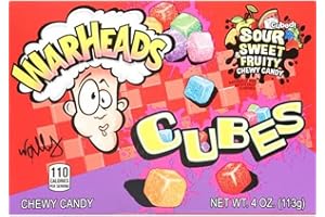 ‎WARHEADS Warheads Sour Chewy Cubes weiche Kaubonbons 113 g