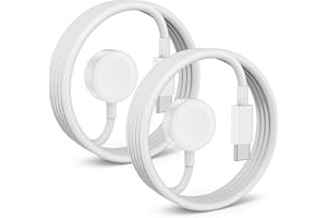 SUSNWERE 2 Pack for Apple Watch Charger Cable USB C Magnetic iWatch Charger Fast Charging Cord 1M for Apple Watch Series Ultra 2/Ultra/SE/9/8/7/6/SE2/5/4/3/2/1-White-4