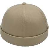 Docker hat, adjustable sailor beret, harbor beret, biker hat, docker-Cap, brimless hat, harbor hat