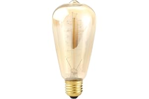 Luminea Schmuck Glühbirne: Vintage-Schmucklampe, konisch, mit spiralförmigem Glühdraht (Glühdraht Birne, Vintage Glühlampe, Filament)