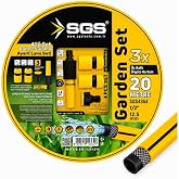 Sgs SGS4364 Gardenflex Hortum 20mt 4 Pr&ccedil;.Lans Set