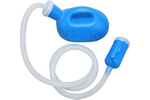 ‎YINHING Urinflasche Mit Schlauch,Urinflasche für Männer, Auslaufsichere Urinflasche für ältere Menschen, 2000-ml-Pipibehälter mit Langem Schlauch und Deckel für ältere Patienten