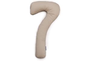 Theraline Funda exterior para my7 – Almohada para dormir de lado | Colección Cappuccino Bambú