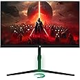Game Power Rapid 27-inch 1ms 360Hz 1080p Gaming Monitor - Flat IPS, HDR10 Height/Tilt/Swivel/Pivot Adjustable RGB Anti-Glare Display, HDMI/DP/USB, FreeSync, G-Sync, 350 cd/m² Bright LEDs, Laser Logo