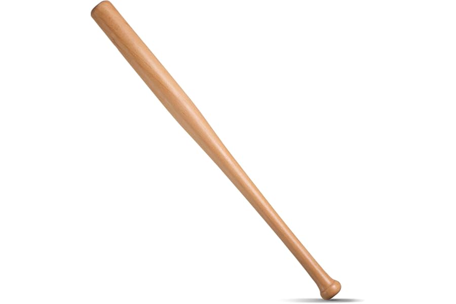 BigTree 34 32 30 28 inch Available Wooden Baseball Bat Adult Kids Baseball Bar Stick Anti-Slip Long Lightweight for Training and Practise