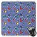 Produktbild HYYCLS Llama Mauspads, Cartoon Style Furry Animals with Mexican Folk Details Triangle and Cactus Kids Design, Standard Size Rectangle Non-Slip Rubber Mousepad, Multicolor