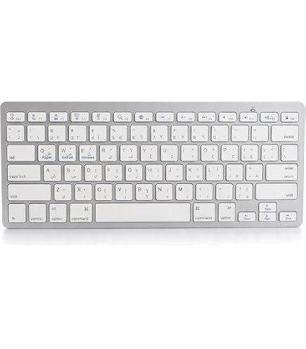 Lot De 10 Autocollants Clavier Portugais En Vinyle Argenté - Ultra Résistants Et Faciles à Poser