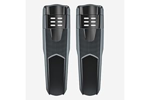 ENLEE 2PCS Bike Fenders MTB Fender Mudguards with Carbon Fiber Texture, Rear Front Mountain Mud Guard for 20/26/27.5/29 inch Bicycles