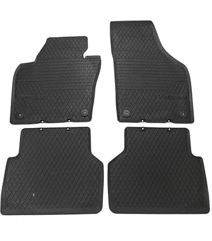 BRACCIOLO + SET DI MONTAGGIO TESSUTO NERO PER SKODA FABIA III MK3 2014
