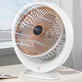 Accessory Rechargeable Desktop Fan, 3 Speed Tiers, 180&deg; Adjustable Turn, Cooler, Silent Fan