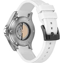 Bracelet De Montre En Caoutchouc Kai Tian - 18mm à 24mm - Pour Homme Et Femme - Multiple Couleurs