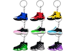ZGCXRTO Portachiavi Scarpa, Divertente Portachiavi 3D Con Sneaker, Portachiavi Ragazzo, Mini Portachiavi in Sneaker da Ginnastica