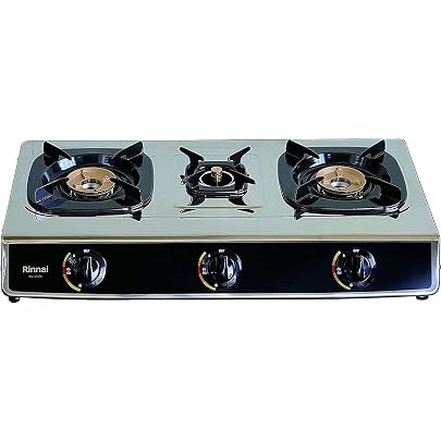 Rinnai RI-522E Stainless Steel Gas Stove : Buy Online at Best Price in KSA  - Souq is now Amazon.sa: Home