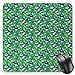 Produktbild HYYCLS Banana Leaf Mauspads, Lush Green Leaves of a Tropical Tree Brazilian Jungle Island Vegetation Art, Standard Size Rectangle Non-Slip Rubber Mousepad, Green White