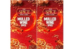 Christmas Mulled Wine Spice (2 Boxes, Total 12 Sachets) 2 Pack by The Spice Specialist