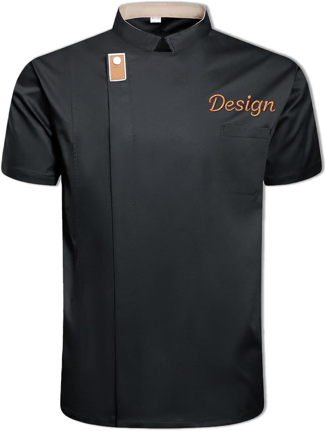 Chaqueta De Chef Personalizada Hombre & Mujer, Personalizable Con Bordado Nombre O Iniciales, Chaquetilla Cocinero Mangas Cortas Y Largas, Uniformes De Cocina Para Hoteles Restaurantes