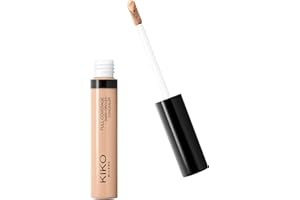 KIKO Milano Correcteur de cernes à couverture complète 07 | Correcteur liquide à haute couverture pour le visage et les yeux