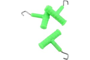 Pwshymi Extracteur de nœud de pêche à la Carpe extracteur de Plate-Forme d'extracteur de Crochet extracteur de nœud(Green)