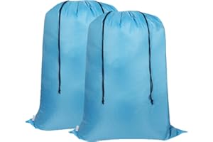 Asonen Large Laundry Bags 2 Pack 27" X 36", Two-way drawstring Tear-proof Portable Large Capacity Laundry Bags travel storage bags for Students, Apartments, Travel, Vacations, College