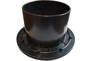 BONI-SHOP Traversée de réservoir en film plastique ABS (bride de film de 110 mm)