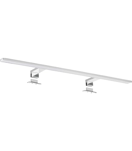 Anita Led wand/Spiegel armatuur Chroom | Badkamer Verlichting