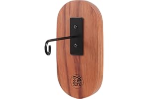 Happyyami Support Mural pour Carillon À Vent avec Crochet Métallique 15X11X7.3 Cm Fixation Stable Décoration Intérieure Balcon Chambre