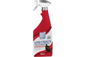 OUT! Super Strength Pet Stain e Odour Remover, 3X Enzymatic Pro-Bacteria Cleaner 500 ml