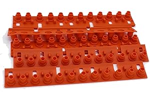 YVZOTCK 5 pcs Almohadilla de goma conductora Compatibilidad Yamaha PSR-E313/323/333 PSR 740/1000/1500/2000/3000 Botón de silicona conductora